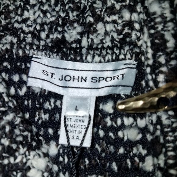 St. John Sport Two Button Knit Jacket - Picture 7 of 12